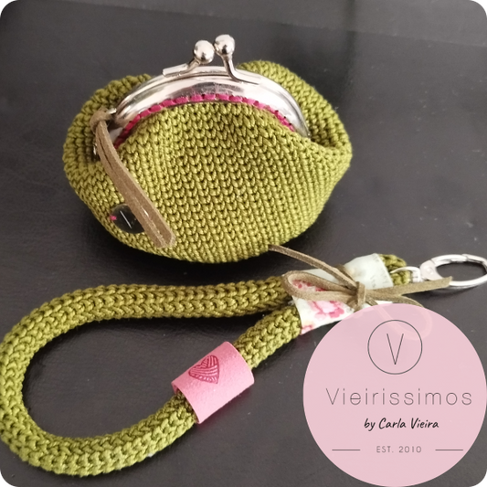 Duo 'Green Garden' - Porta‑chaves & Porta Moedas
