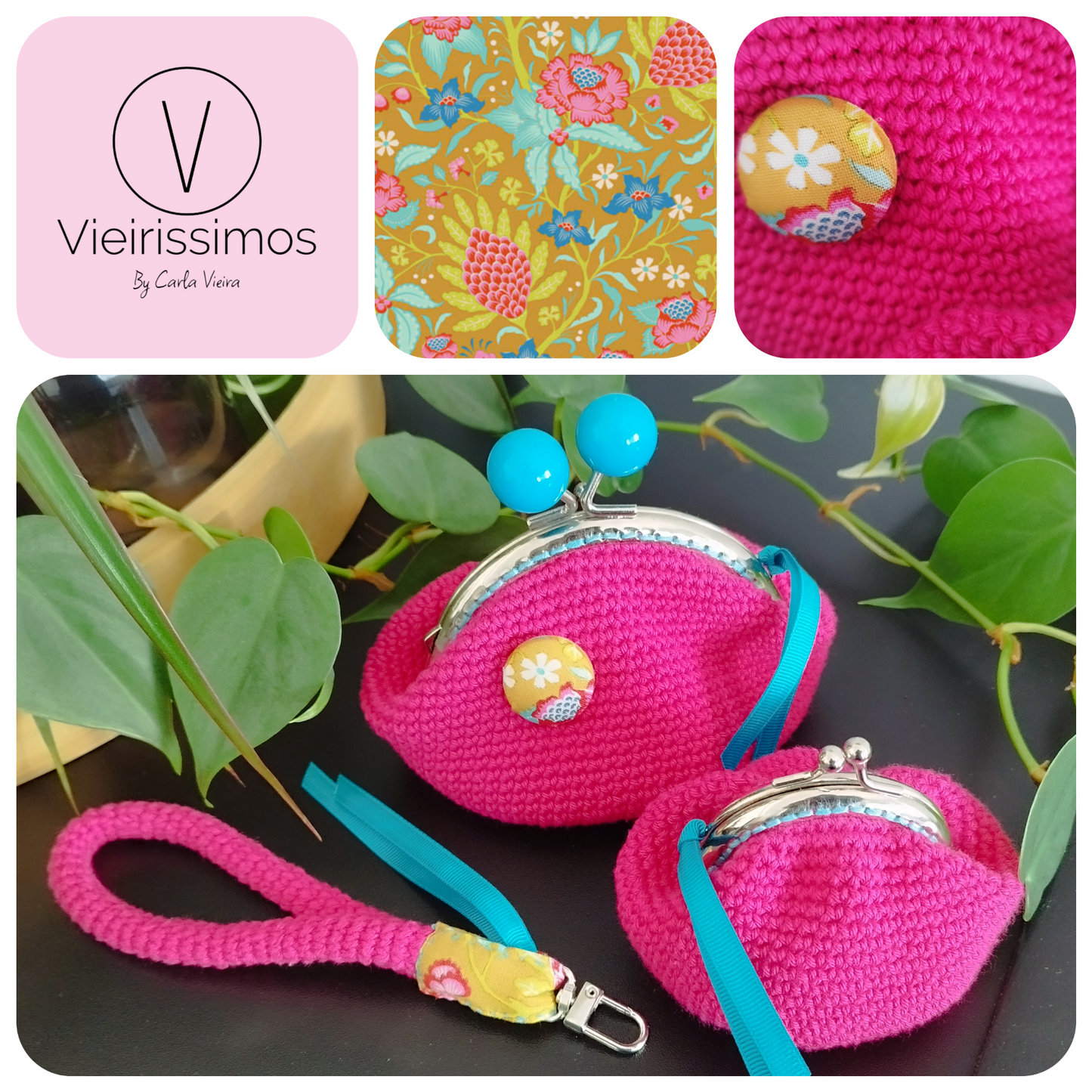 Conjunto 'Pink Bloom'
