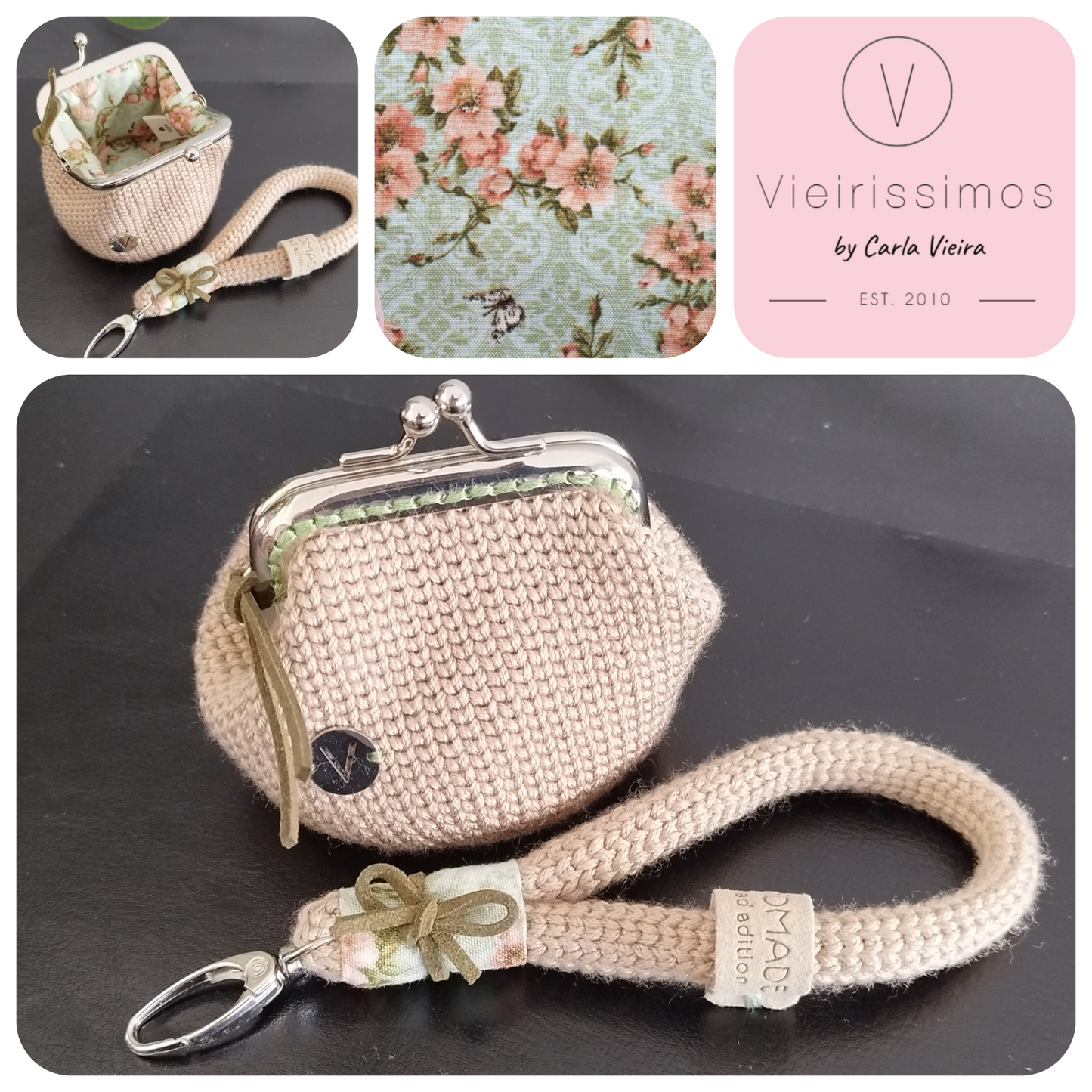 Duo 'Mirabella e Ladybella' - Porta Moedas & Porta-chaves