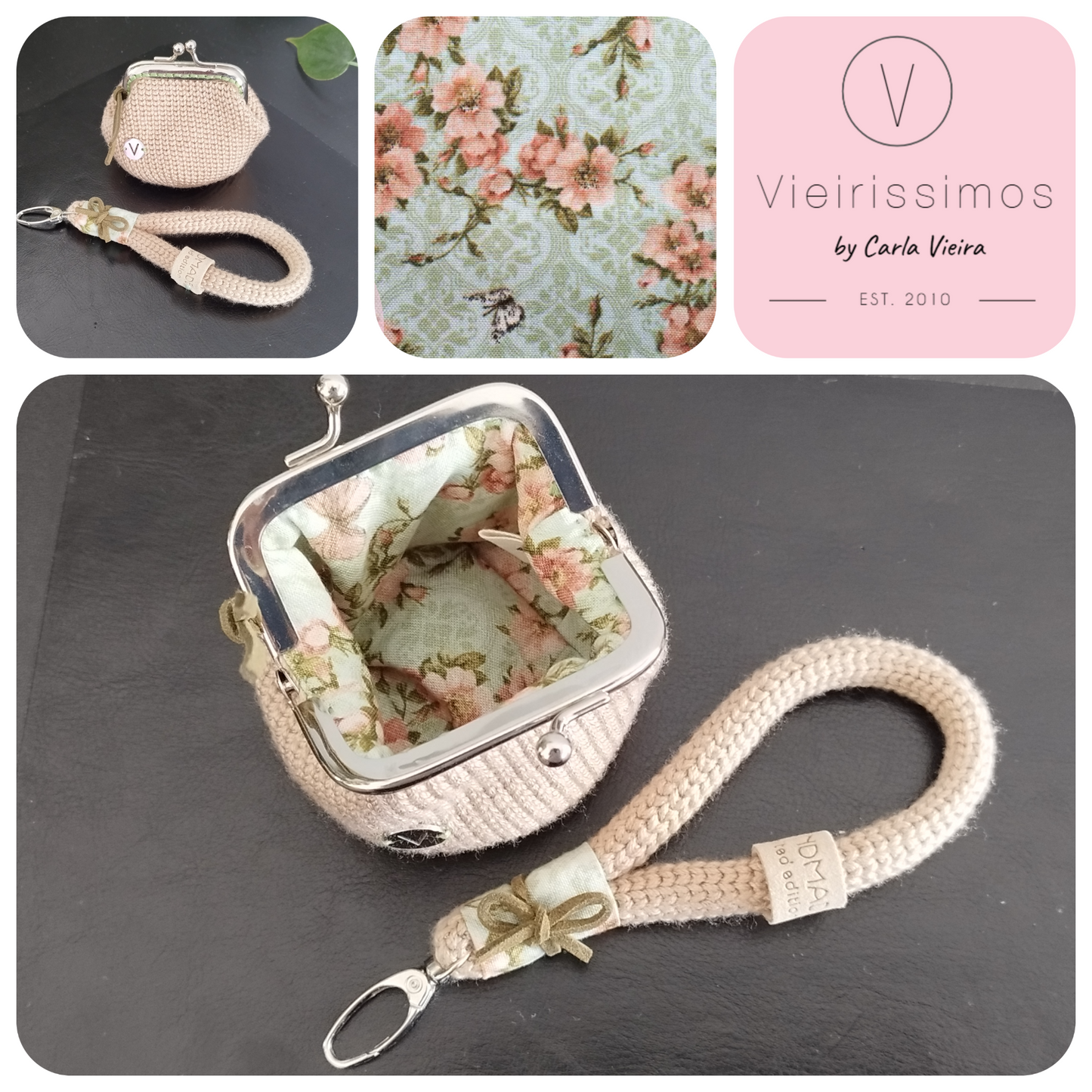 Duo 'Mirabella e Ladybella' - Porta Moedas & Porta-chaves