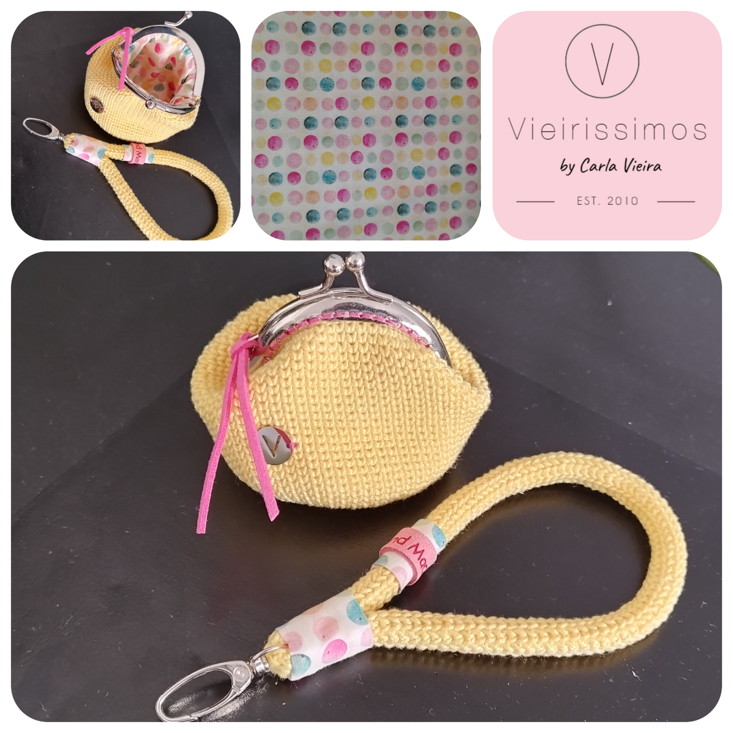 Duo 'Spring Bubbles' - Porta moedas & Porta-Chaves