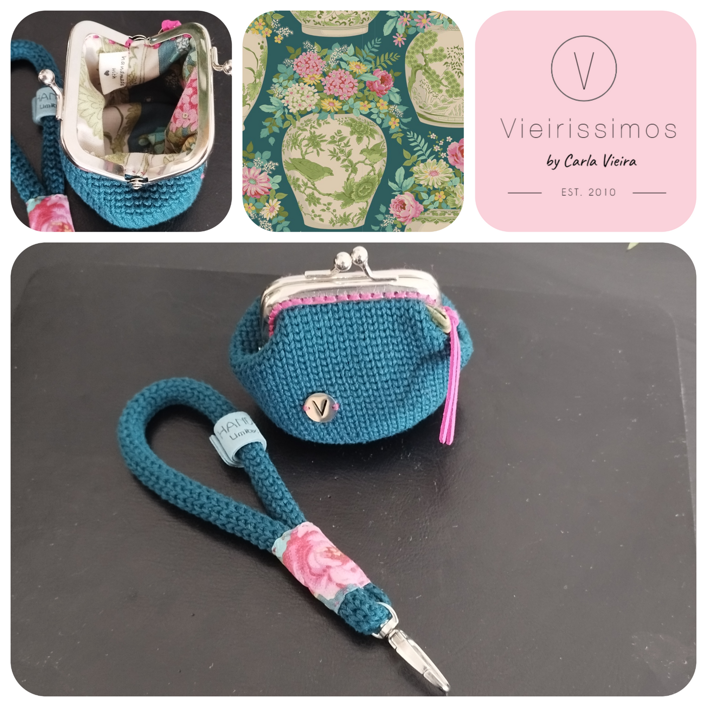 Coleção 'Dark Teal Chic'