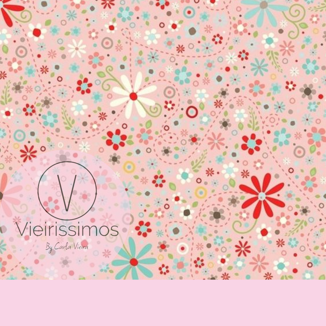 Porta-Chaves 'Coral Daisy' — Crochê & Algodão
